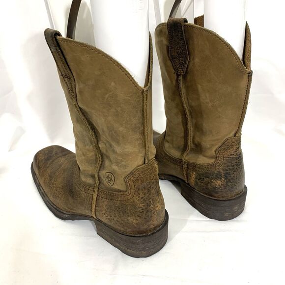 Ariat Men’s Brown Leather Western Cowboy Boot Size US 9 D main image 6
